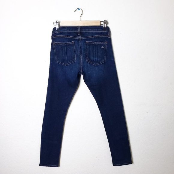 Rag & Bone Jean Blue Dorset Skinny Jeans - Picture 7 of 10